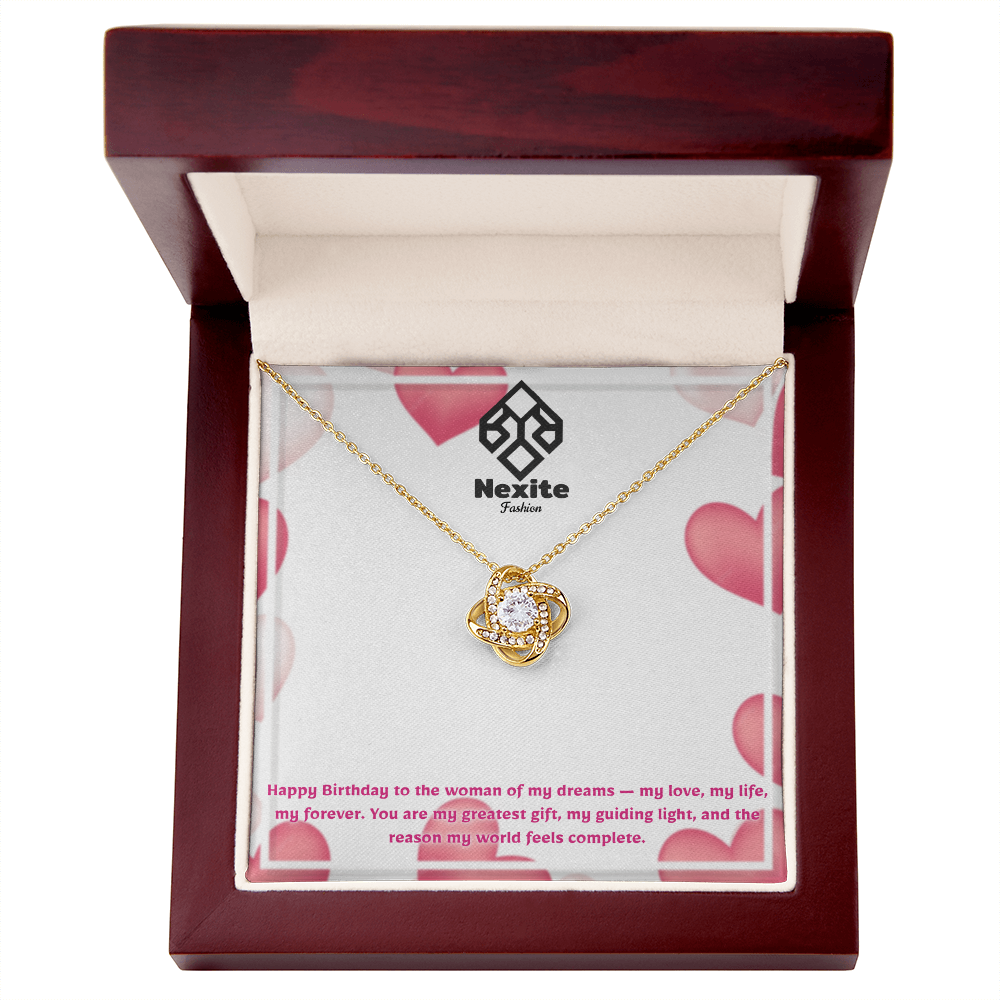 Nexite Love Knot Necklace – A Symbol of Endless Love for Your Wife