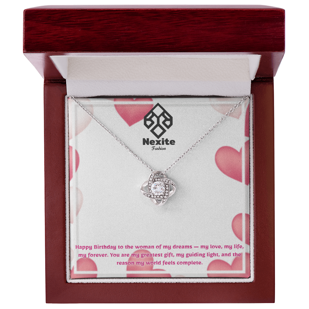Nexite Love Knot Necklace – A Symbol of Endless Love for Your Wife