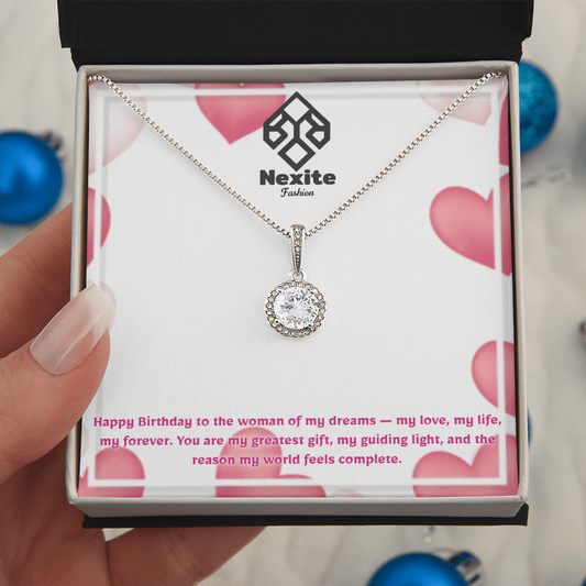 Nexite Eternal Hope Necklace for Wife | Elegant Birthday Jewelry Gift