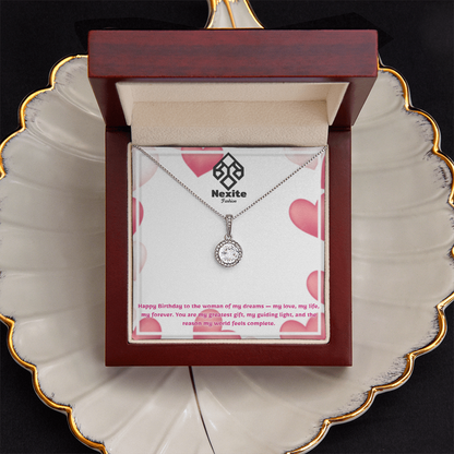 Nexite Eternal Hope Necklace for Wife | Elegant Birthday Jewelry Gift