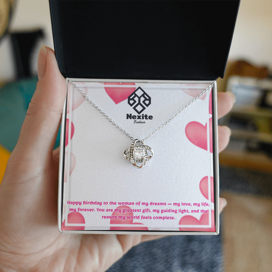Nexite Love Knot Necklace – A Symbol of Endless Love for Your Wife